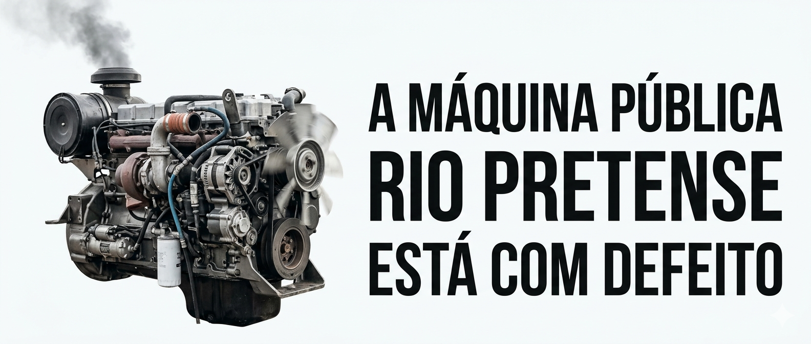 A máquina pública e administrativa de rio preto está com grandes defeitos