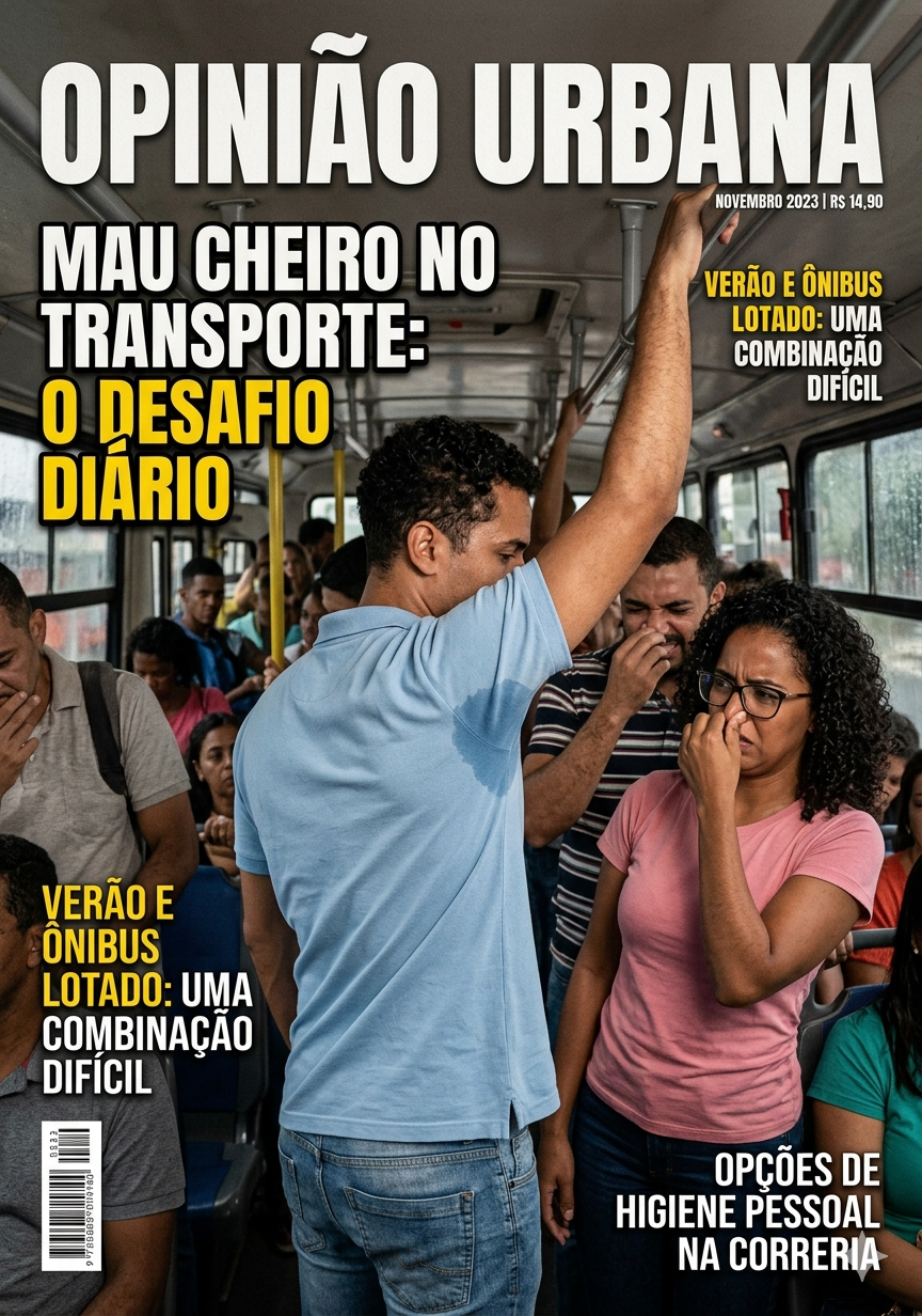 Mal cheiro de fubaco no ônibus ninguém aguenta