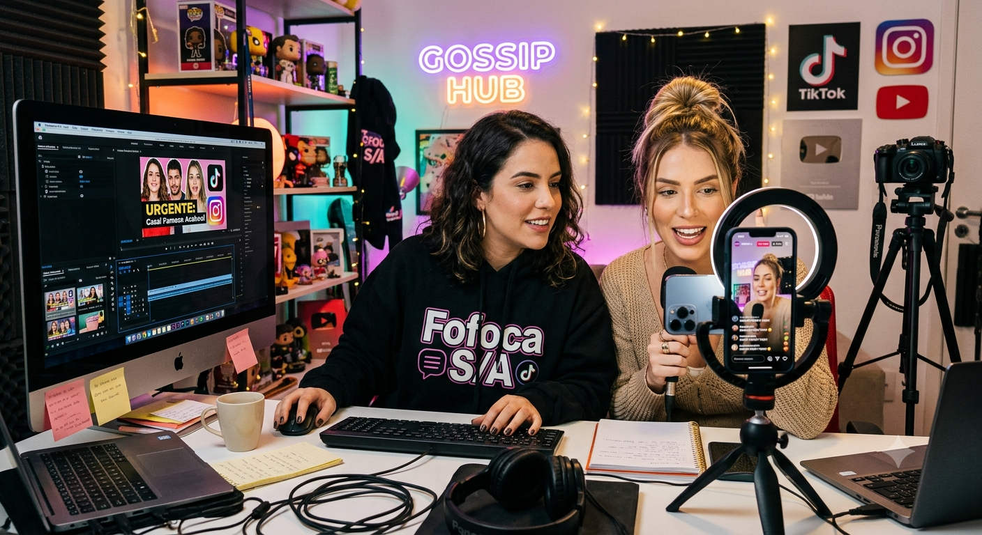 Gossip: canais de fofoca fake news